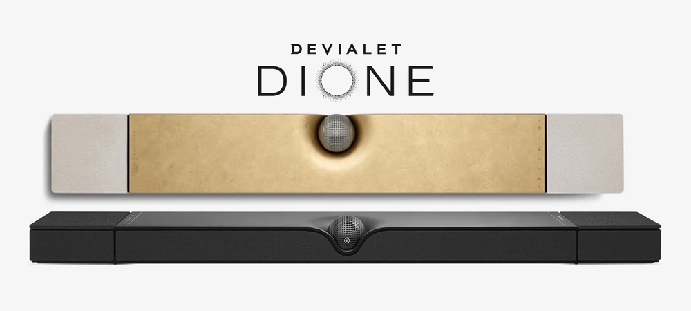 Devialet Phantom Ultimate 108 dB hangszóró – előlnézet, ikonikus gömbdizájn