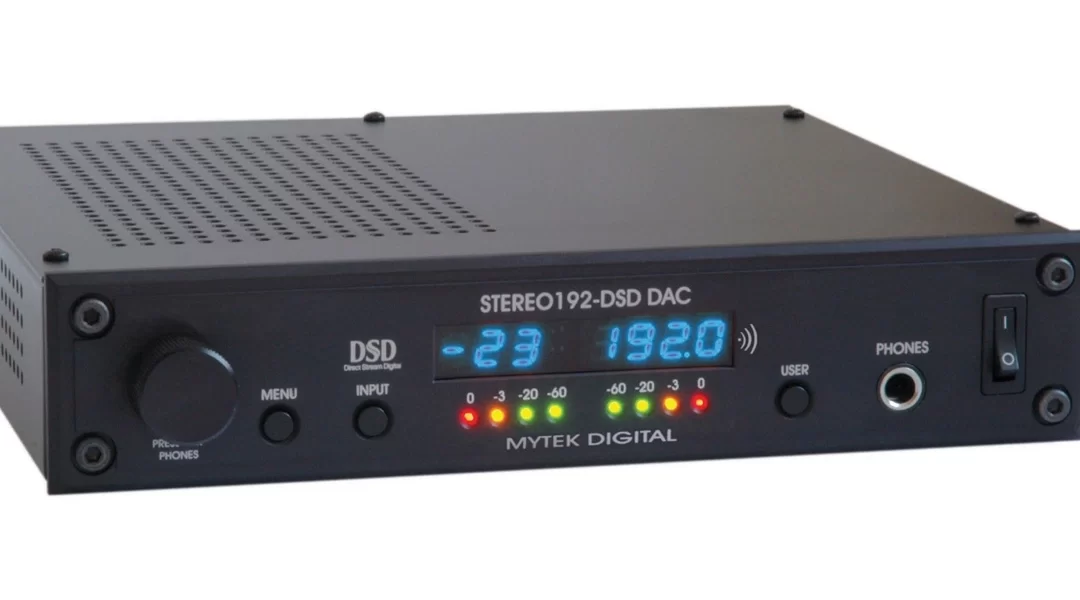 Mytek Stereo192-DSD (USB2, Firewire) studió és high-end audió D/A konverter